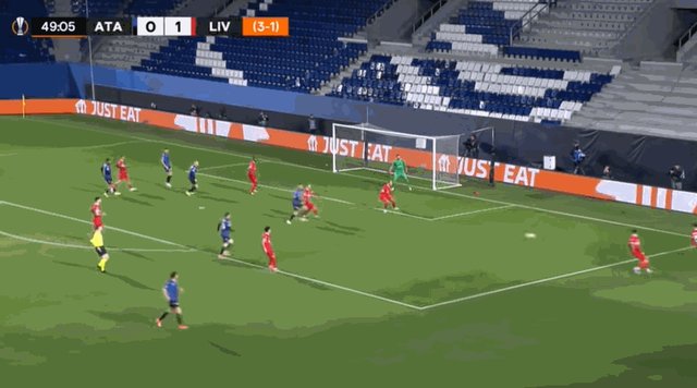 【欧联】利物浦客场1比0亚特兰大，总比分1比3被淘汰