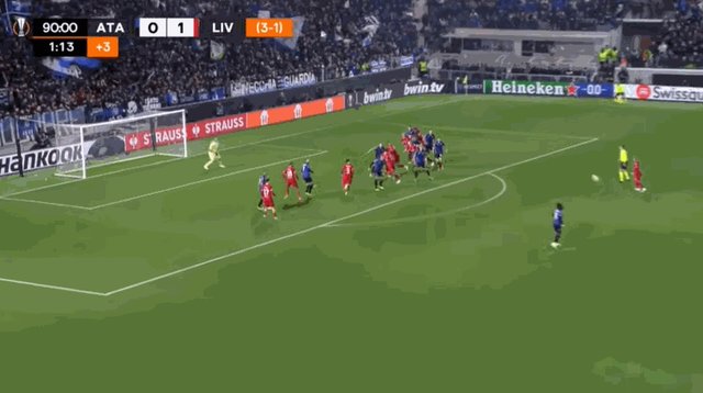 【欧联】利物浦客场1比0亚特兰大，总比分1比3被淘汰